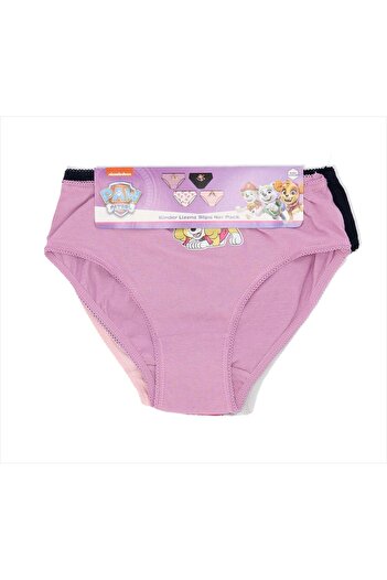 PAW PATROL Set of 4 pairs of panties for girls, multicolor, 100% cotton, Skye, Paw Patrol