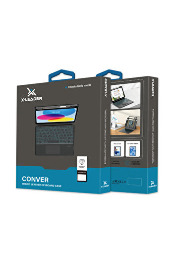 Xleader IPAD 11PRO 2024 - X-LEADER High-Performance Keyboard – Customizable LED Lighting - BLACK