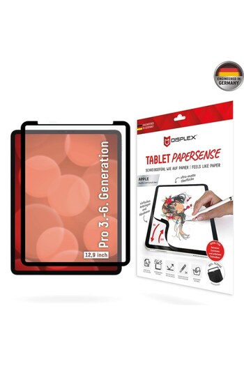 Madviun Protector de ecran pentru iPad Pro 12.9 2018/2020/2021/2022 - Displex Tablet PaperSense, O30, PVC, Negru