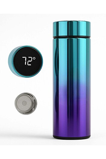 OGS Thermal Stainless Steel Mug with Digital Temperature Lid – 500 ml capacity