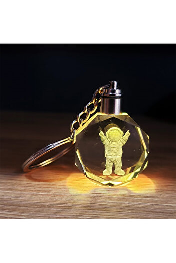 Skygo Color Changing Keychain with Saturn Girl Design
