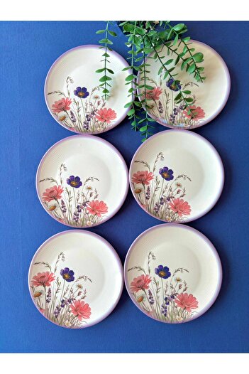 QUEEN Hercai Series 200 mm Cake/Service Plate Set of 6