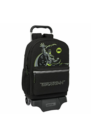 Batman School Rucksack with Wheels Game over Black 30 x 43 x 14 cm
