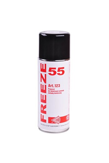 KlaussTech Freeze Cooling Spray -55 400ml: Cools quickly with a temperature of -55°C.