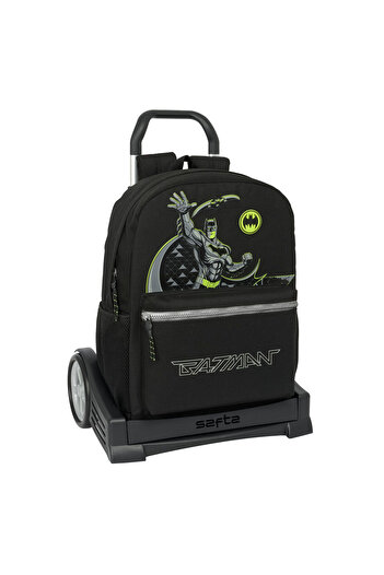 Batman School Rucksack with Wheels Game over Black 32 x 43 x 14 cm