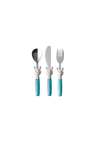 Porland - Mini Rabbit Children's Fork Spoon Knife Set 3 Pieces