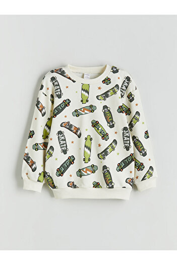 LC Waikiki Sparkling Choices from Shining Store |   Crew Neck Boys' Sweatshirt and Sweatpants