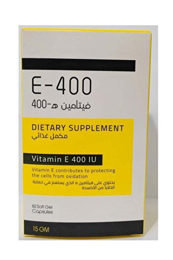 Fidelio Fidelis Healthcare Vitamin E-400 60 capsule