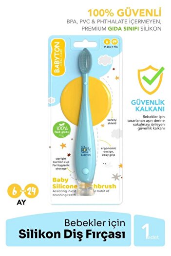 MAU CAT Babyton Silicone Toothbrush