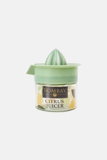 Bombay Glass Citrus Juicer, Sage Green