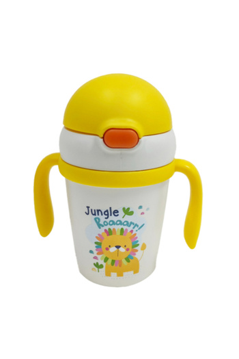 Parfait Jungle Roaaar Lion Printed Water Bottle for Kids 250ml