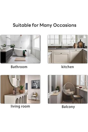sharpdo Two-Piece Kitchen Floor Rug Set - Cushioned Water and Oil Resistant Anti-Fatigue Polyurethane Mats (