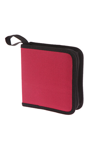 Choice1 Red 1Pc 40Tablets CD DVD Discs Oxford Handbags Storage Case CD/DVD Case CD Case Storage DVD Organize