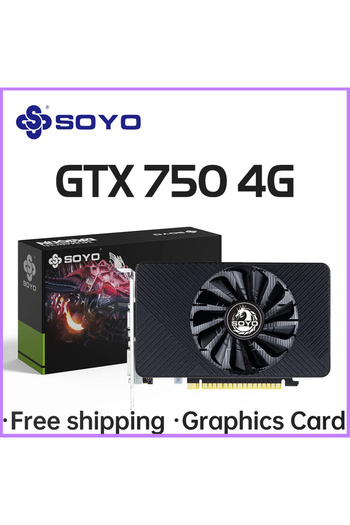 Choice1 GTX 750 4GB SOYO GTX 750Ti 4GB Graphics Card GDDR5 128Bit PCI-E 3.0 Geforce GPU Gtx 750 Gaming Video