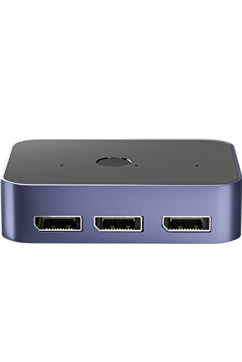 Choice Other DP Splitter 8K DisplayPort 1.4 Switch 3 in 1 Out Splitter Converter 48Gbps 8K@60Hz 4K@144Hz Ad