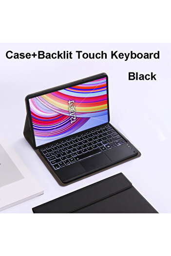 Choice German keyboard Black C Backlit For Xiaomi Redmi Pad Pro 12.1 Inch Case, Keyboard Cover for Redmi Pa
