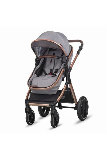 Coccolle Carucior transformabil 3 in 1 Melora, Cadru aluminiu, Roti mari, Pliere compacta, Maner aju