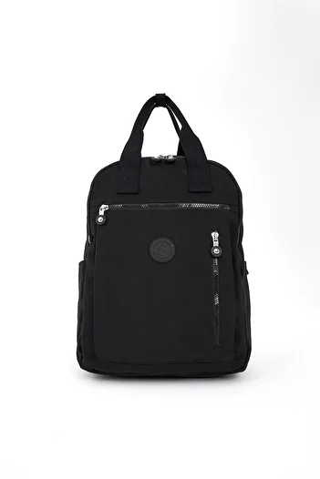 Sanmorris Unisex Water Resistant Crinkle Fabric Backpack and Wallet Type Hanging Pen Holder