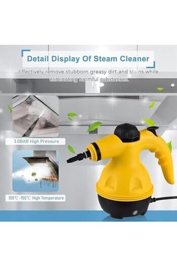 Türkiye High Pressure Steam Cleaner, Portable Handheld Steam Cleaner for Home Kitchen