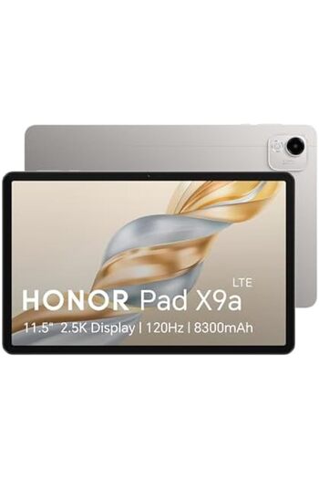 HONOR Pad X9a LTE Tablet 11.5" 120Hz Display, 8GB RAM + 128GB Storage, Snapdragon 685, 8300mAh Batte