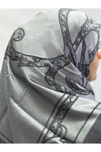 ALDAYER Scarf 120 Viscose Jacquard Pattern 3