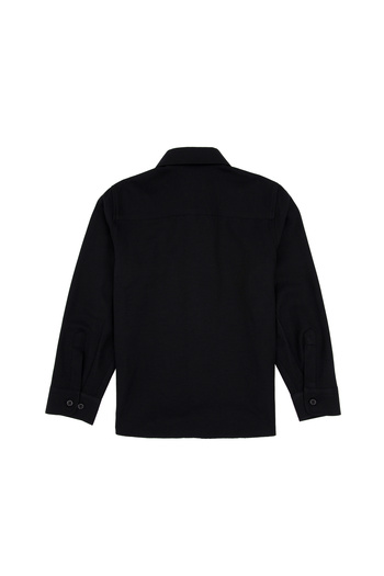 U.S. Polo Assn. Boy's Black Long Sleeve Basic Shirt 50316801-Vr046