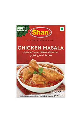 Shan Chicken Masala 165 g Traditional Spice Blend for Rich, Flavorful & Aromatic Chicken Curries