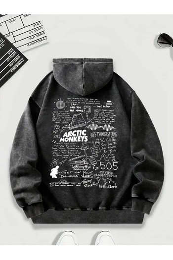 Touz Moda Світшот з капюшоном Artic Monkey, що можна прати