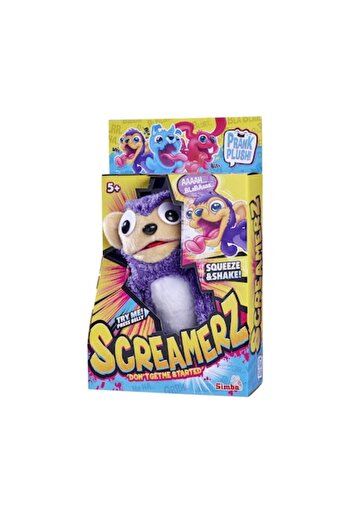 Simba Jucărie de pluș Screamerz Maimuță mov