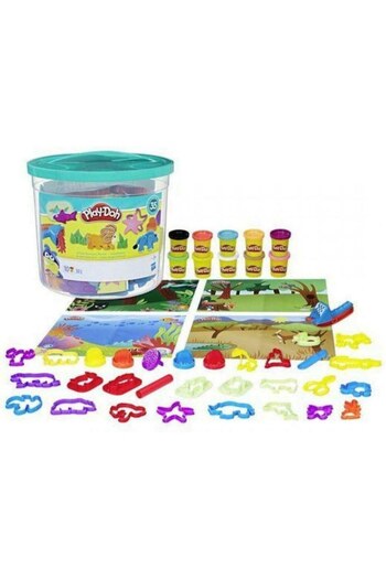 Hasbro Set Play-Doh: Animal Discovery Bucket, 1.5kg