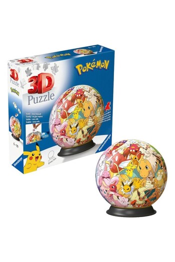 RAVENSBURGER Puzzle 3D - Pokemon Characters, 72 pieces