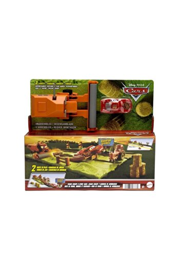 mattel Set masinute Disney And Pixar Cars Frank Escape Stunt Race (hrx48)