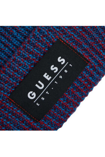 Guess Men's Hat Burgundy, Navy Blue AM5026POL01