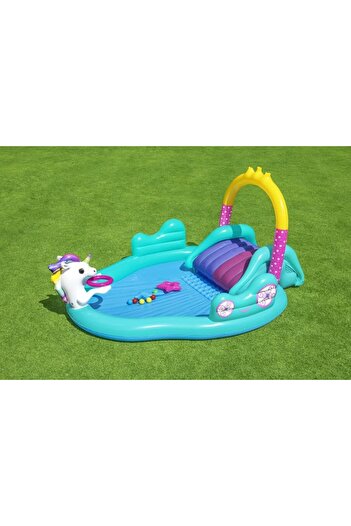 BESTWAY Bestway children's play center, inflatable, made of PVC, astronaut model, with slide, 228...