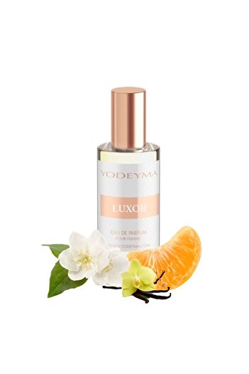 Yodeyma Luxor Eau de Parfum for Women, Mandarin, Jasmine & Vanilla, 15ml
