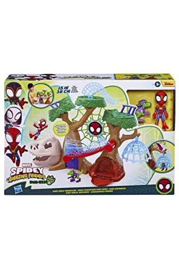 Hasbro Set figurine Spiderman si prietenii sai, Hasbro, Dino Webs, multicolor, +3 ani