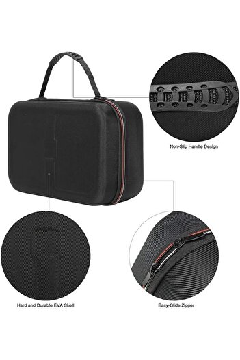 Generic Carrying Case for Nintendo Switch 2, Large Protective Travel Hardshell Storage Bag with 18 Game Cart