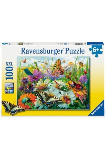 RAVENSBURGER Puzzle XXL - Wonderful World of Insects, 100 Pieces