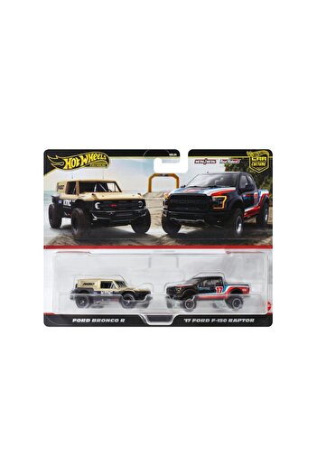 mattel Set Vehicule Hot Wheels Premium Car Culture 2-pack