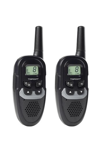 Topcom Stație walkie-talkie RC-6410, PMR, 8 canale, două unități, negru