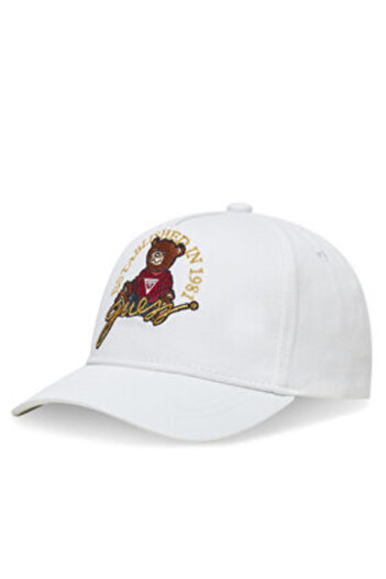 Guess Boys Baseball Cap White H5RZ09WO08O