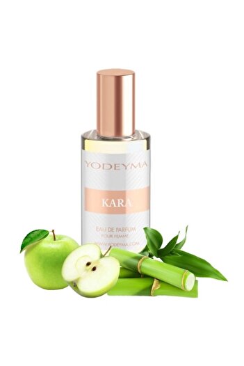 Yodeyma Kara Eau de Parfum for Women, Apple, Bamboo, and White Cedar Notes, 15ml