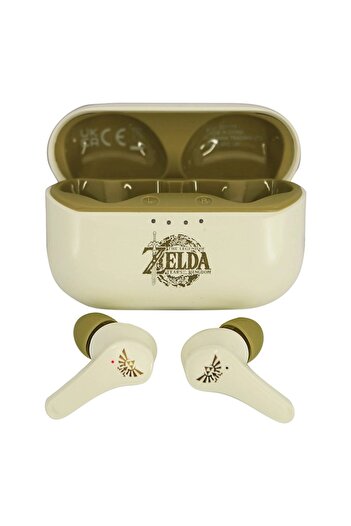 OTL Technologies Căști wireless, The Legend of Zelda: TOTK, True Wireless, Bluetooth 5.3, bej