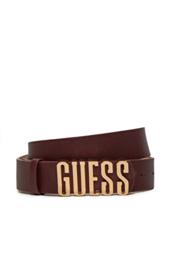 Guess Women's Burgundy Belt BW9113P4235