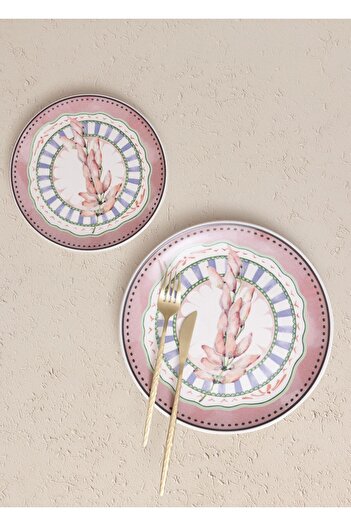 The Mia Spring Pasta Tabağı 6lı Set 19 cm SPR0002