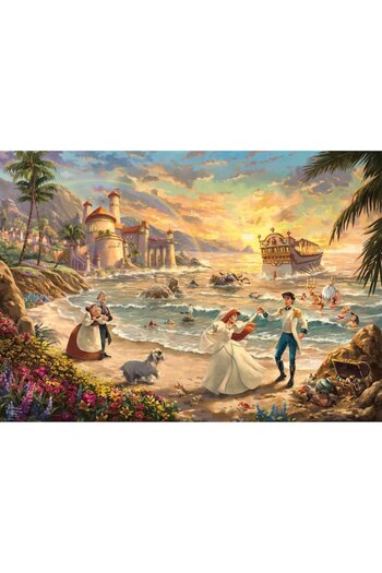 Schmidt Puzzle Disney: Little Mermaid - Celebration of Love, 1000 pieces