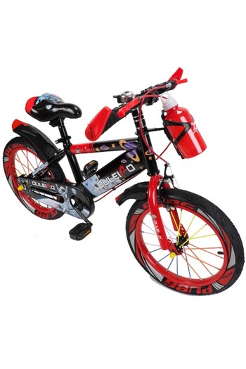 JHT Children's Bicycle 10-14 Years with Water Bottle Holder JHT, 20 Inch, Red