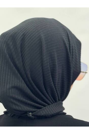 ALDAYER Hijap Snap Fastener Striped