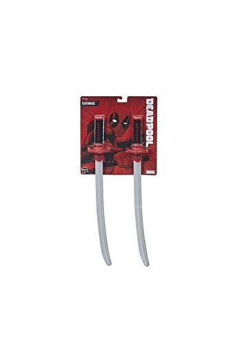 Hasbro Marvel Deadpool Figurine Set, 2 Swords, Plastic, 14+ Years