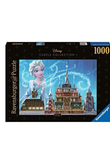 RAVENSBURGER Puzzle 1000 pieces - Disney Castle Collection - Elsa
